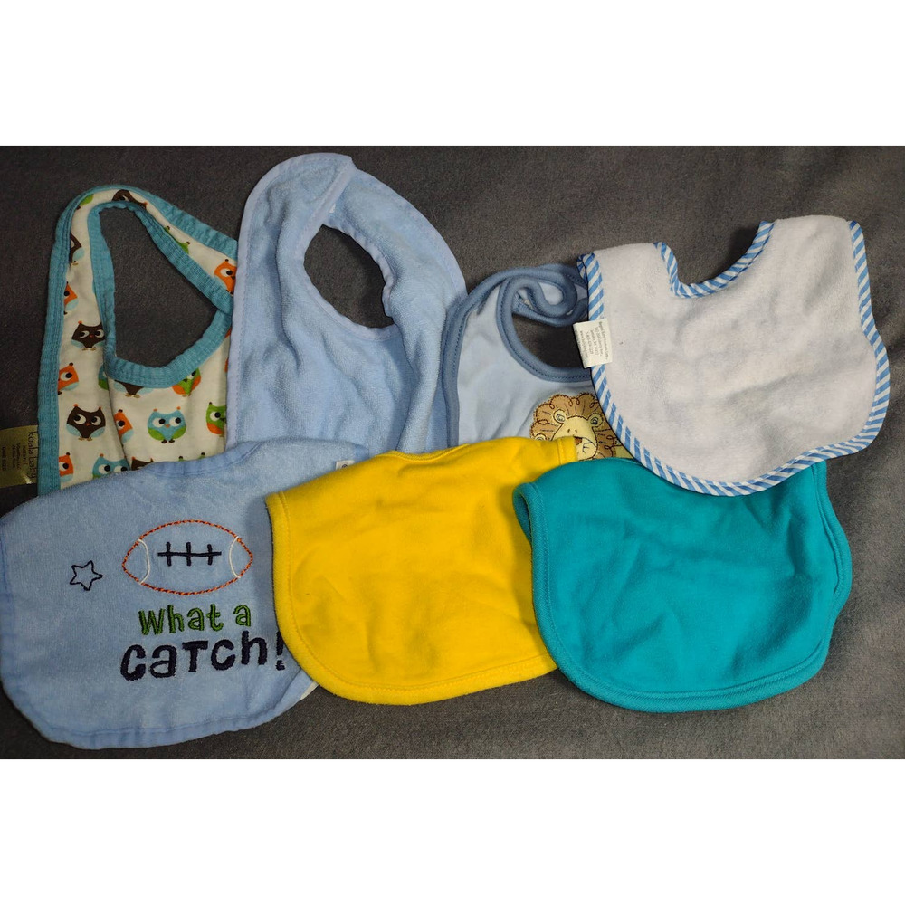 Seven Boys Bibs Various Sizes and Brands